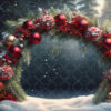 Christmas arch garland 17