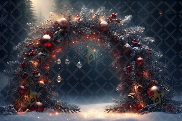 Christmas arch garland 19
