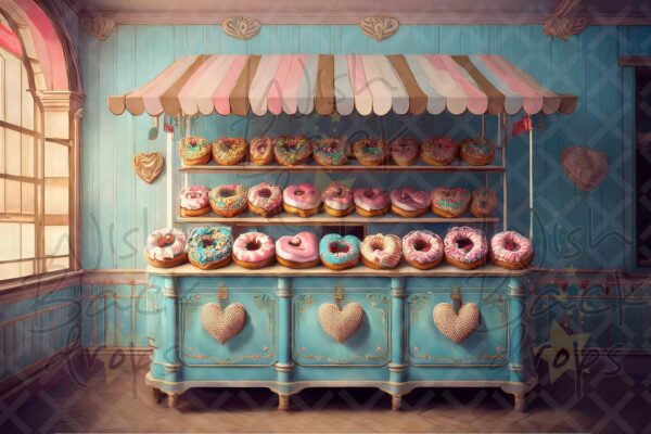 valentine's donuts shop-2