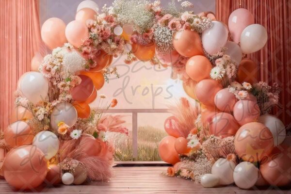 coral-daisies-balloons-11