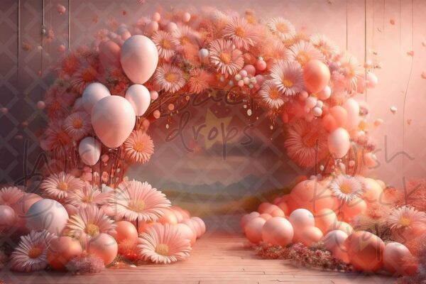 coral-daisies-balloons-4