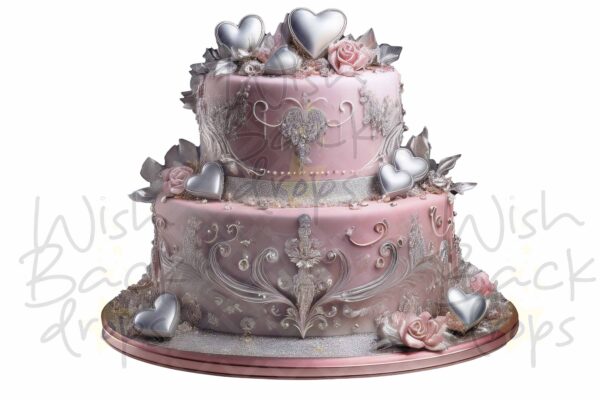 rosesilver-cake-7
