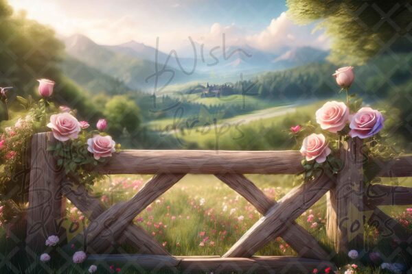 vintage-fence-roses-7