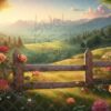 vintage-fence-roses-8