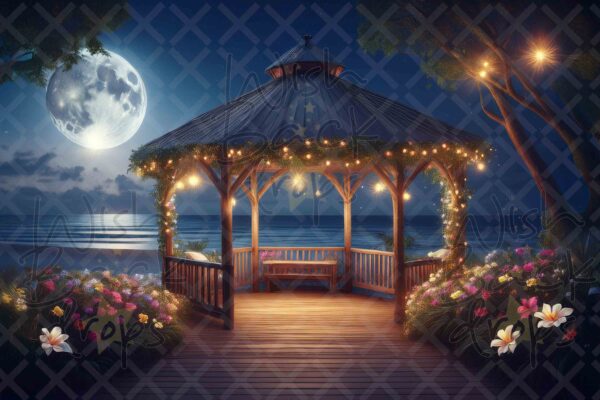 wood-gazebo-at night-6